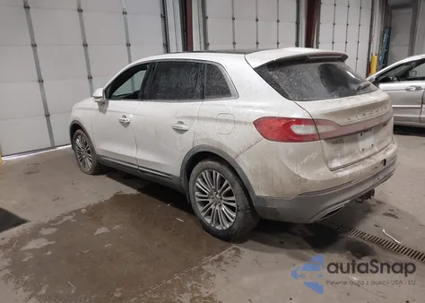 2016 Lincoln Mkx Reserve z USA, uszkodzony, nr VIN 2LMTJ8LR6GBL57078